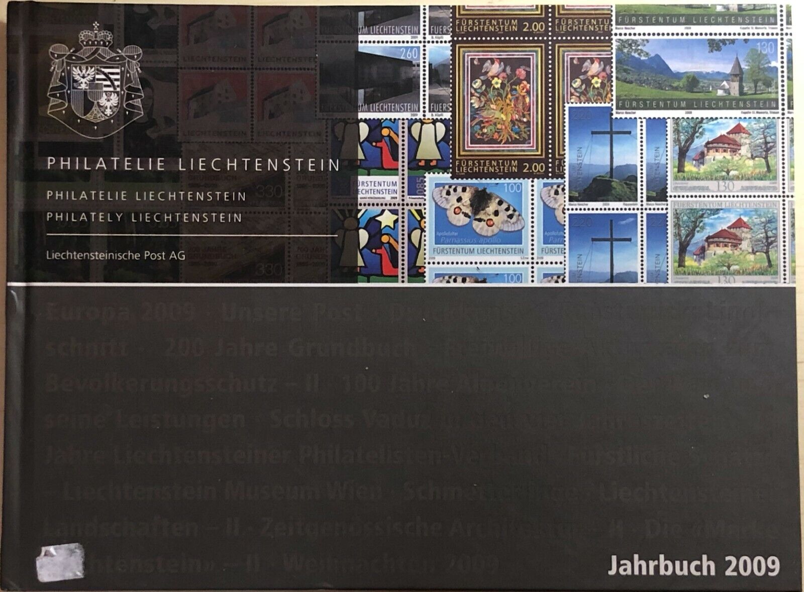 Philatelie Liechtenstein di Aa.vv., 2009, Liechtensteinische Post Ag