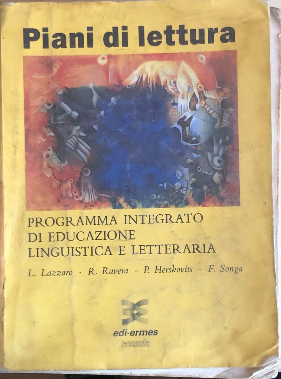 Piani di lettura, programma integrato di ed. ling. di AA.VV., 1993, Edi-Ermes