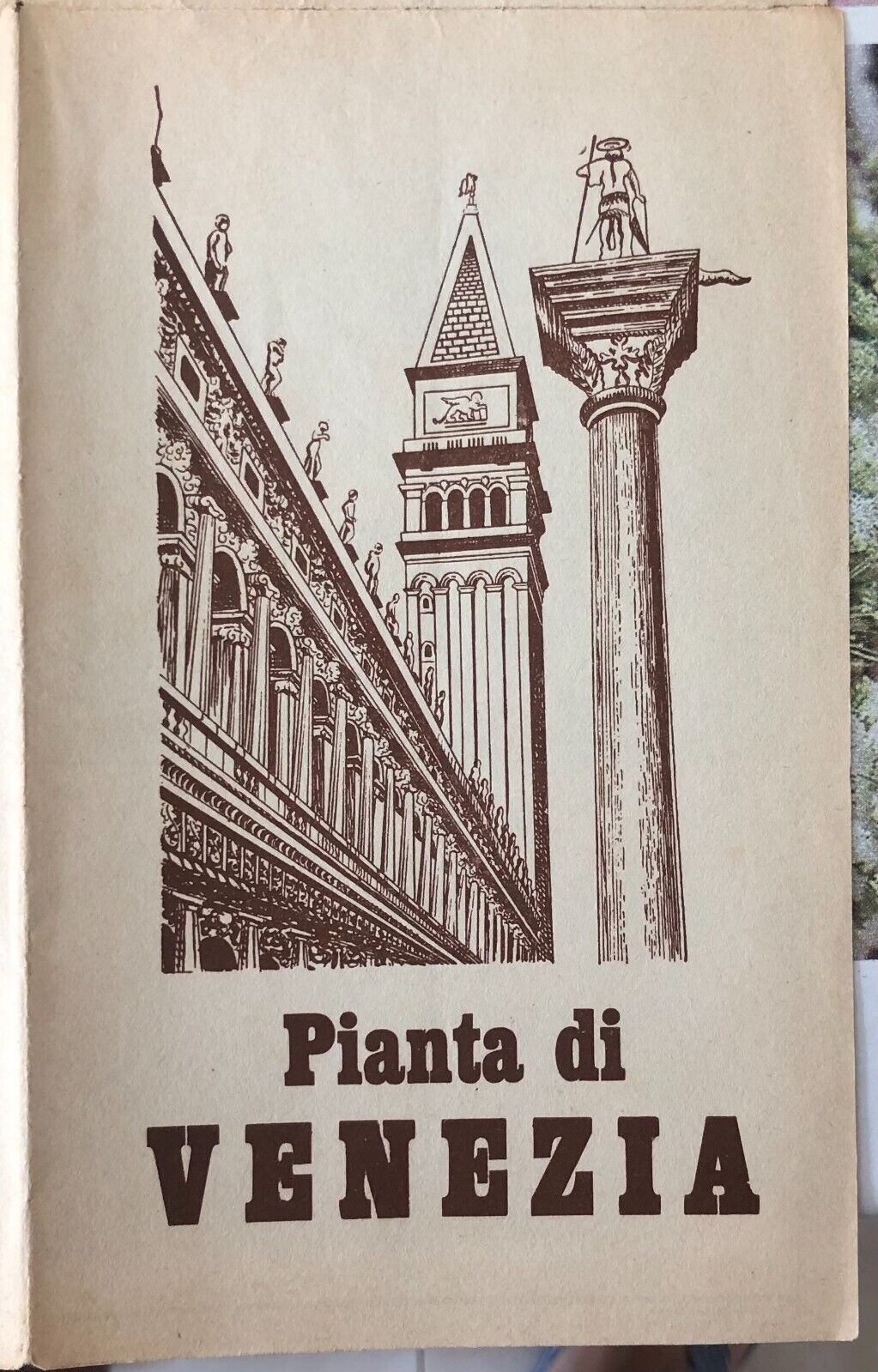Pianta di Venezia vintage anni ?60 autore sconosciuto di Aa.vv., 1960, Tipogr