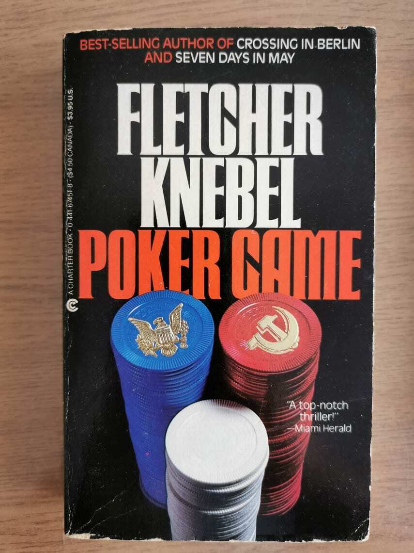Poker game - F. Knebel - Charter Book - 1985 - AR