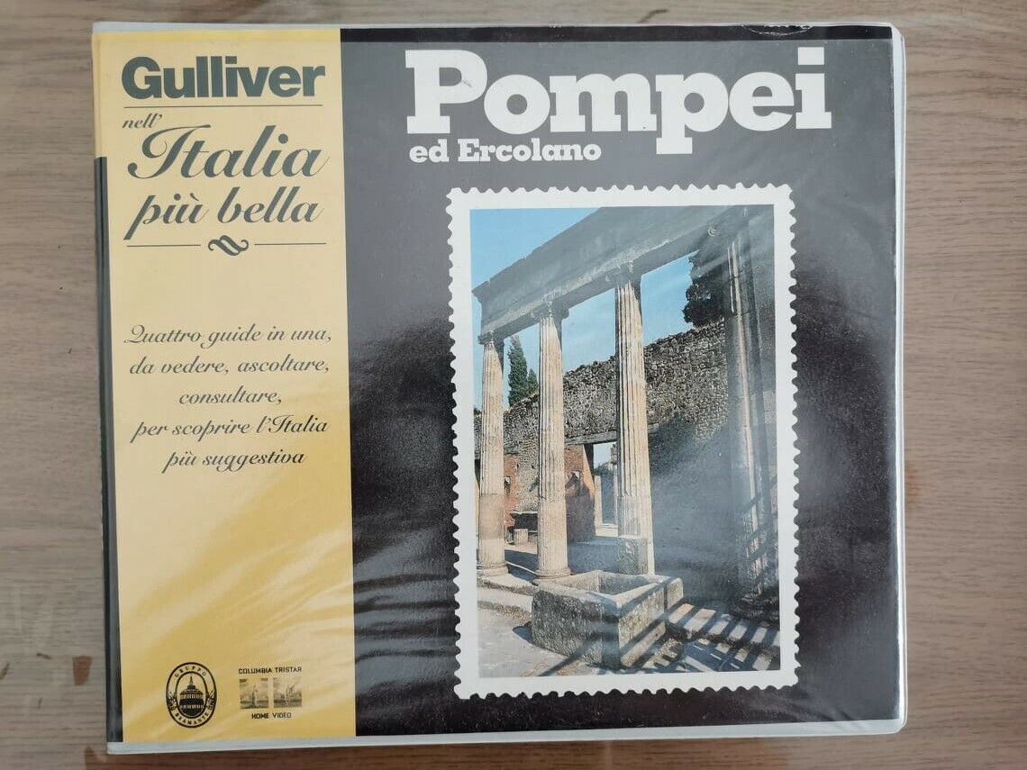 Pompei ed ercolano - AA. VV. - Columbia Tristar - 1989 - VHS - AR