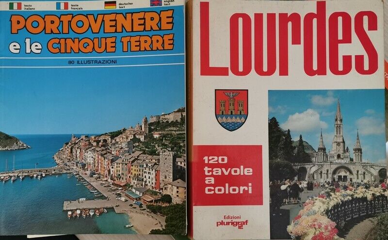  Portovenere e le cinque terre + Lourdes (120 tavole a colori) - ER