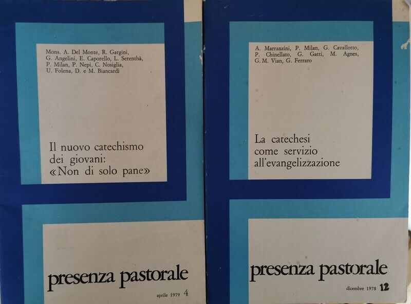 Presenza pastorale - 2 voll. (aprile 1979, dicembre 1978) - ER