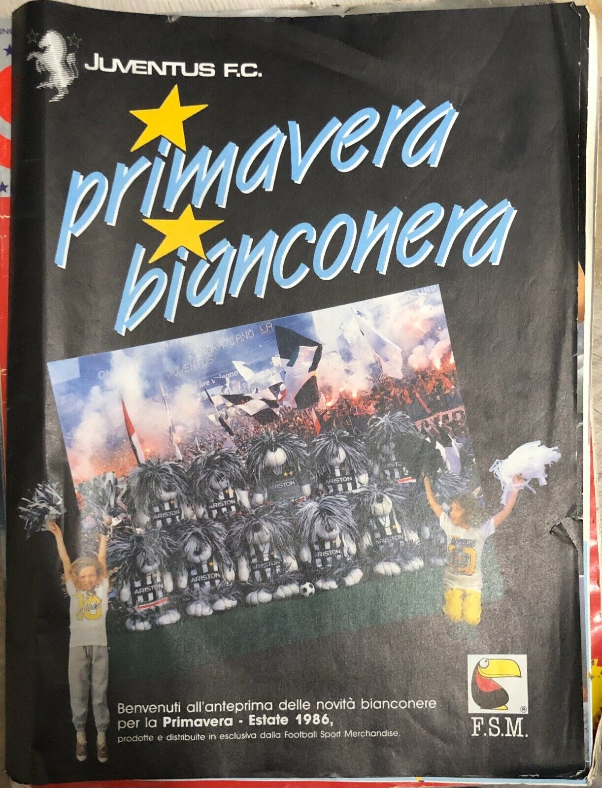 Primavera bianconera 1986 Catalogo di Juventus F.c.,  1986,  Fsm