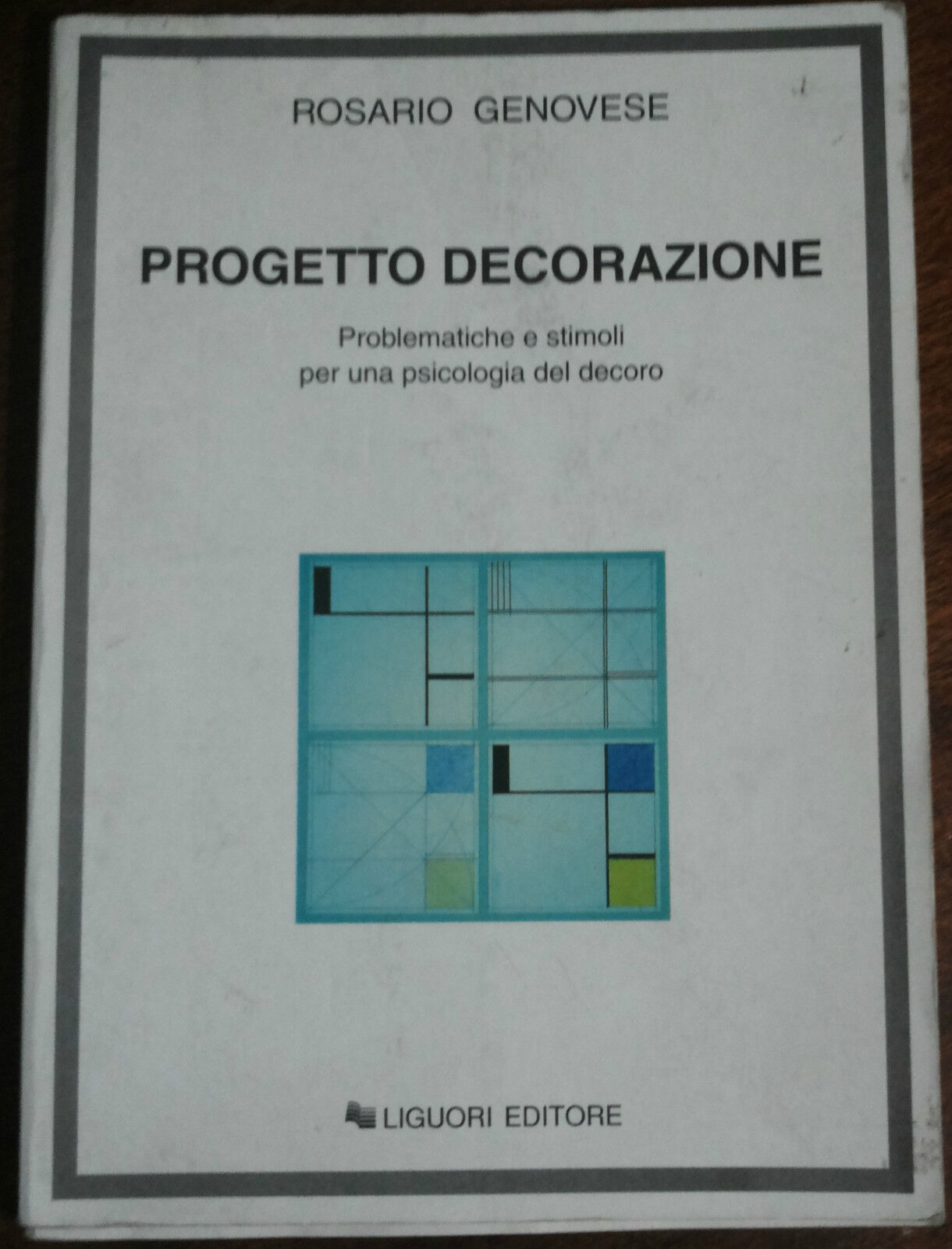 Progetto decorazione - Rosario Genovese - Liguori,1999 - A