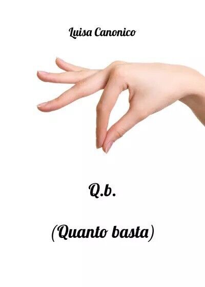 Q.b. (Quanto Basta) di Luisa Canonico, 2023, Youcanprint