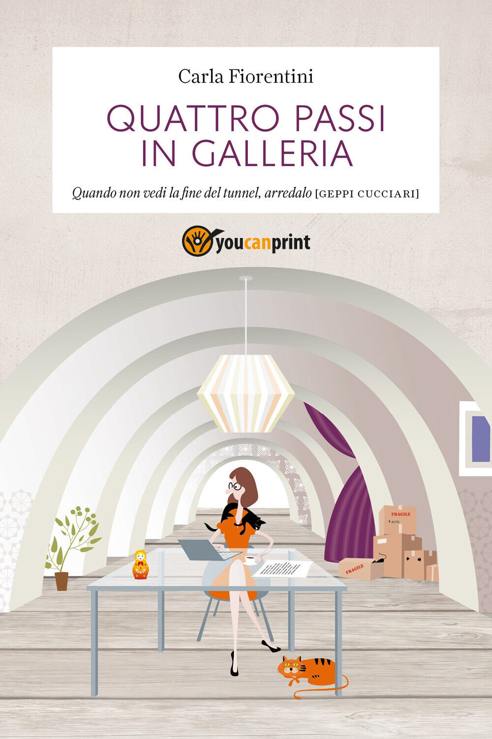 Quattro passi in galleria, Carla Fiorentini,  2019,  Youcanprint- ER