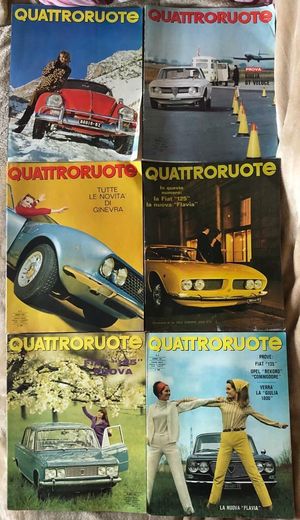 Quattroruote annata 1967 n. 133-144 di Aa.vv.,  1967,  Quattroruote