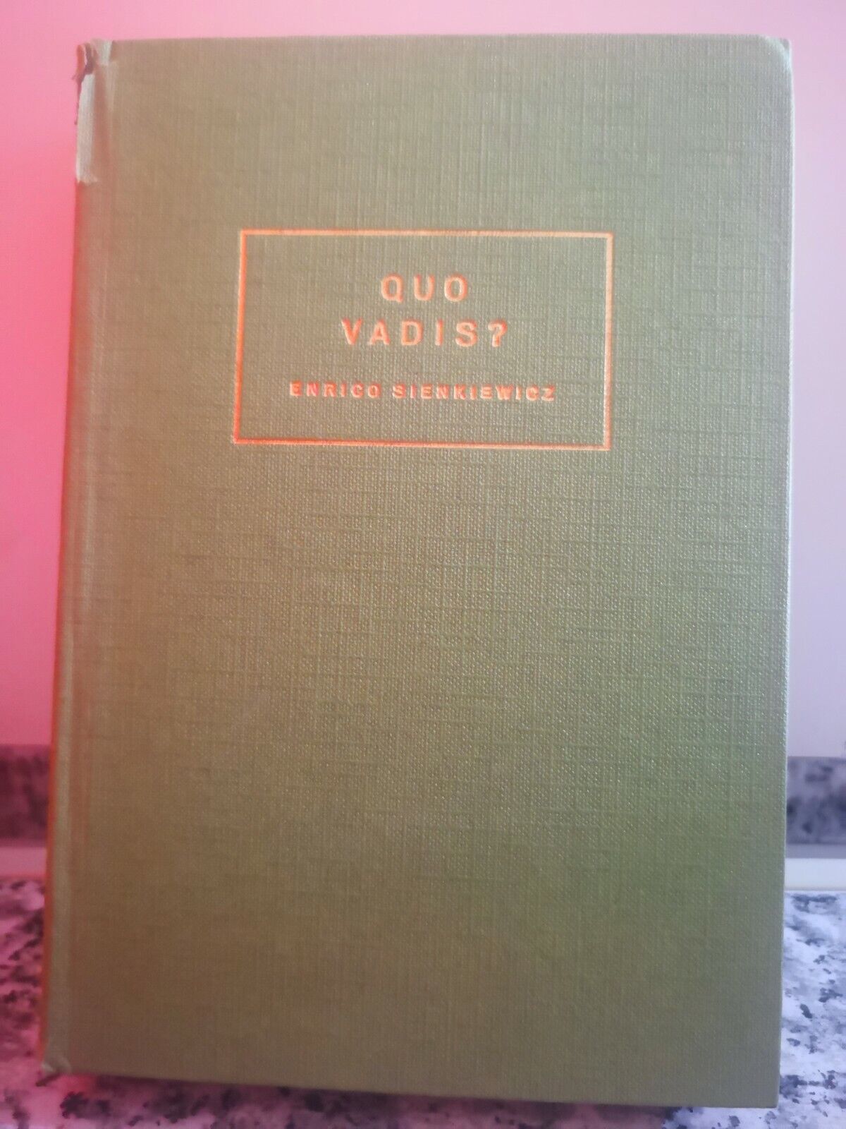   Quo vadis ?  di Enrico Sienkiewigz,  1963,  Vallardi -F