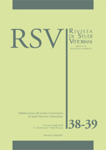 RSV n. 38-39 di Aa.vv., 2014-2015, Tabula Fati