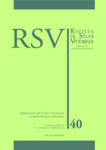 RSV n. 40 di Aa.vv., 2015, Tabula Fati