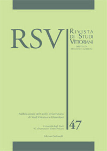 RSV n. 47 di Aa.vv., 2019, Tabula Fati