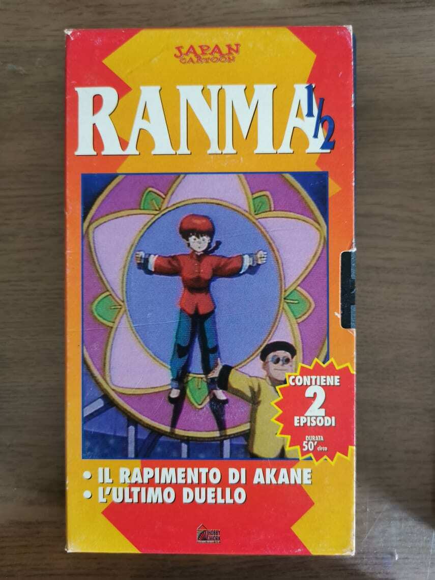 Ranma 1/2 2 episodi - Hobby & Work - 1996 - VHS - AR