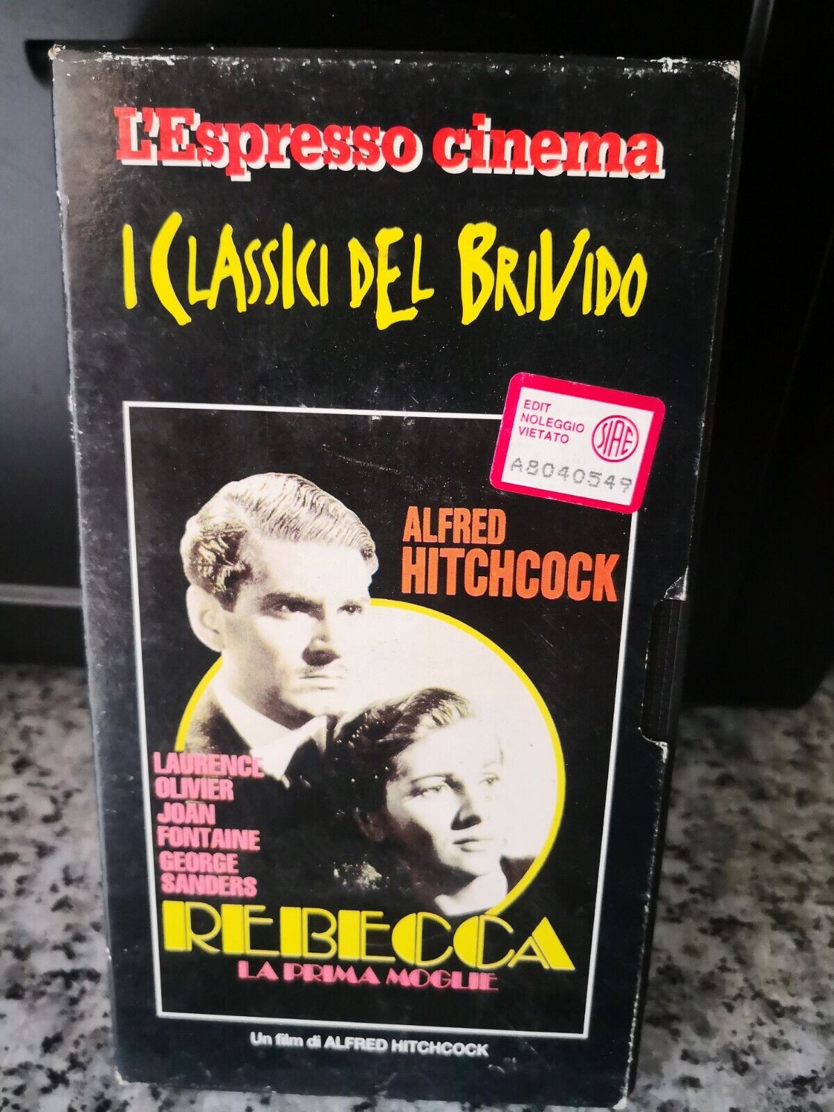 Rebecca la prima moglie - vhs -1967 - L'espresso cinema -F