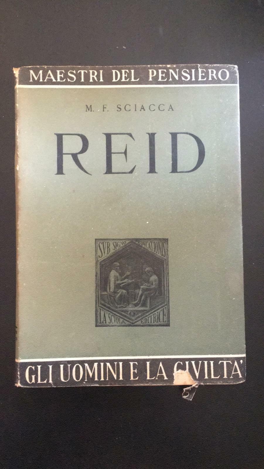 Reid  - M.F. Sciacca,  La Scuola - P