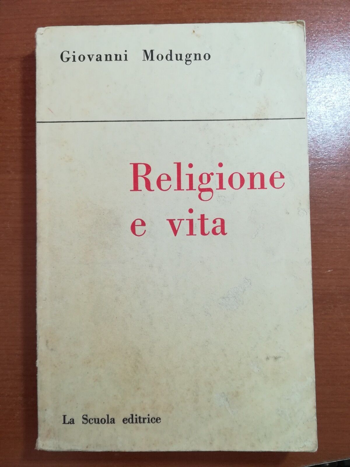 Religione e vita - Giovanni modugno - La scuola - 1957 - M