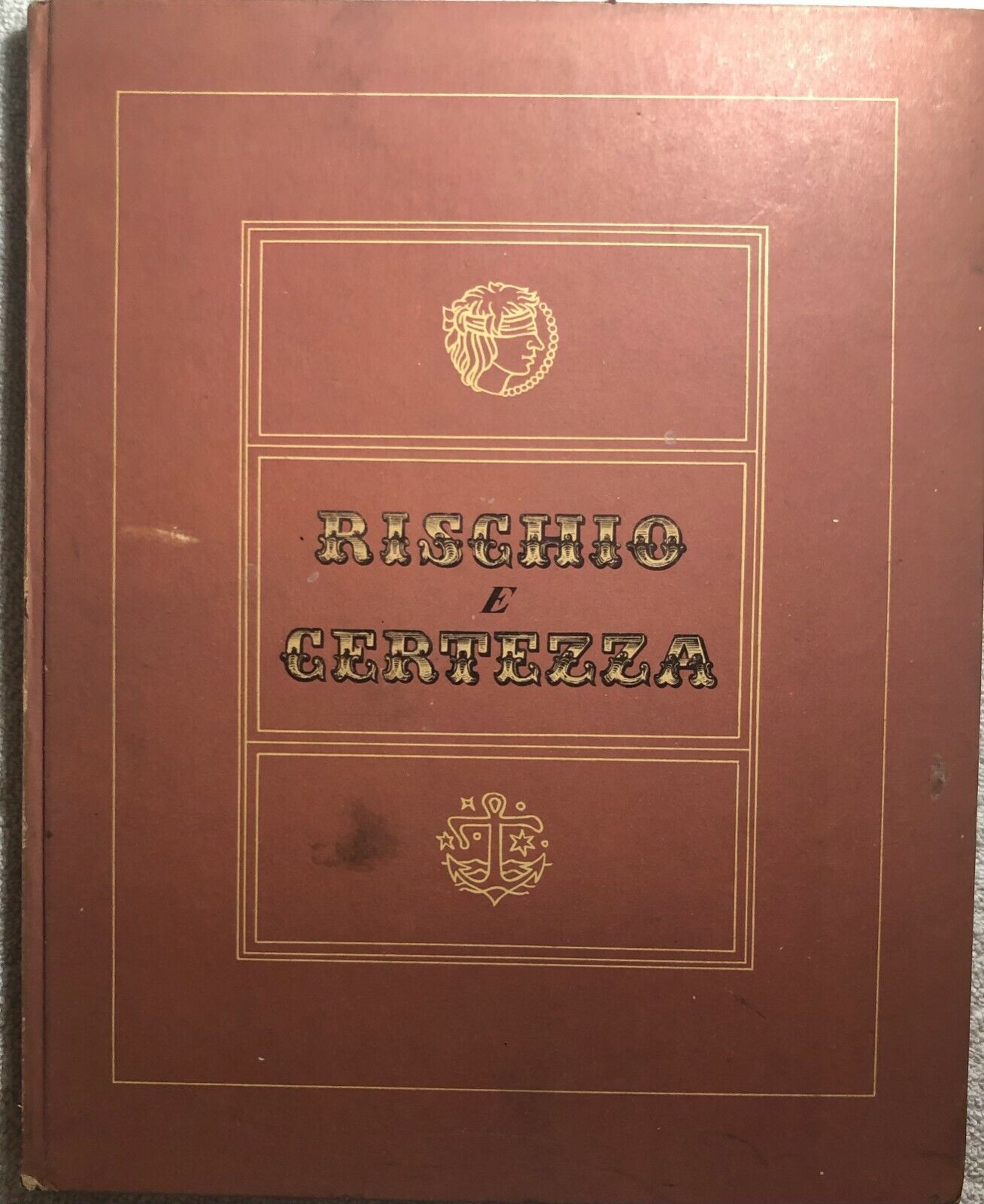 Rischio e certezza di Ina,  1954,  Electa Editrice