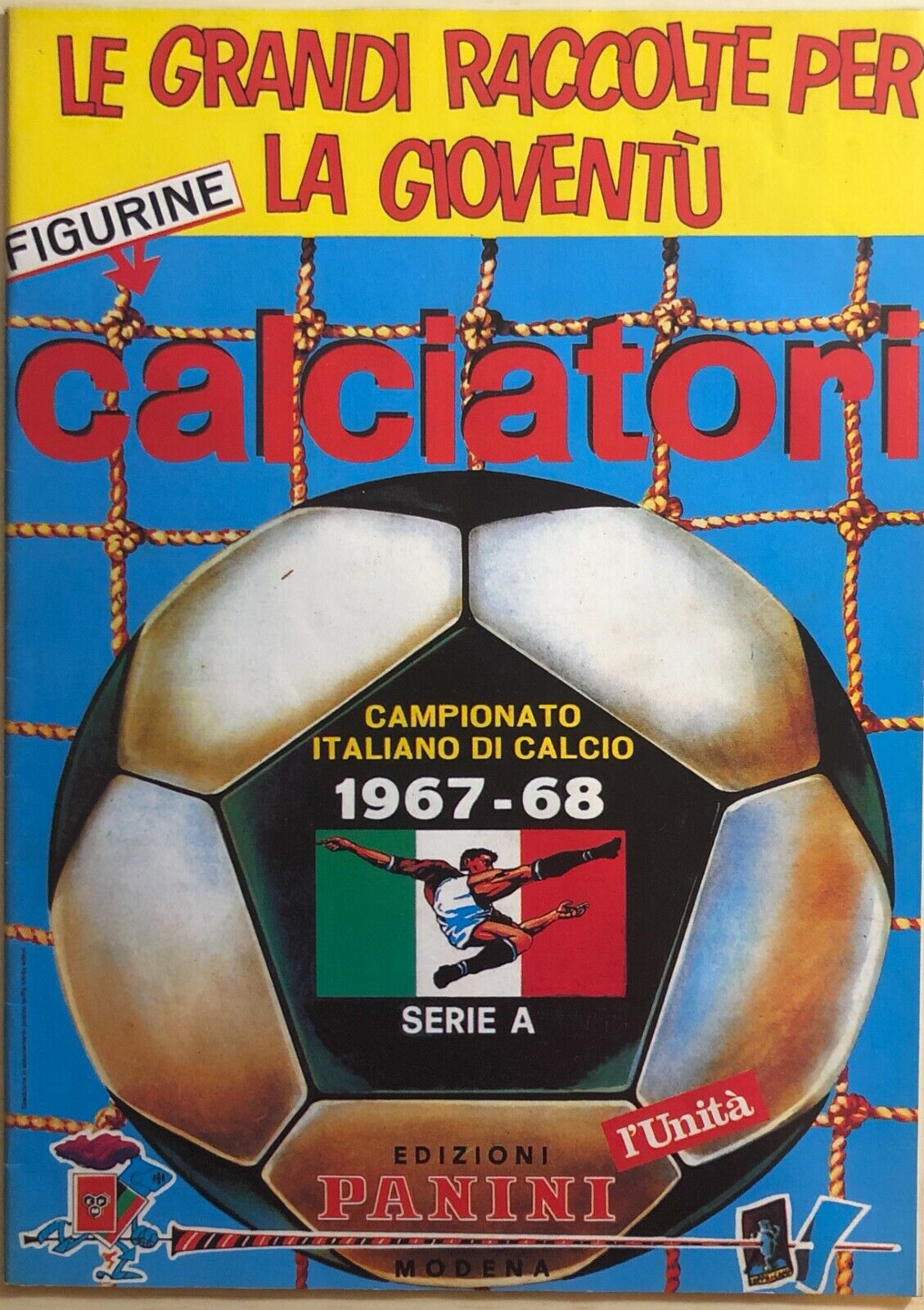 Ristampa album Calciatori Panini Serie A 1967-68