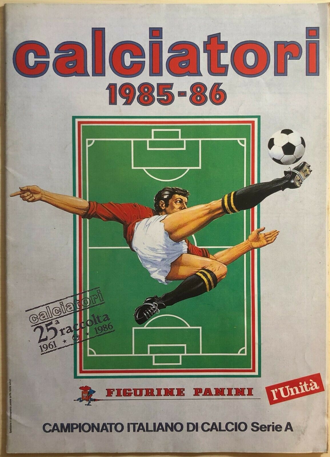 Ristampa album Calciatori Panini Serie A 1985-86