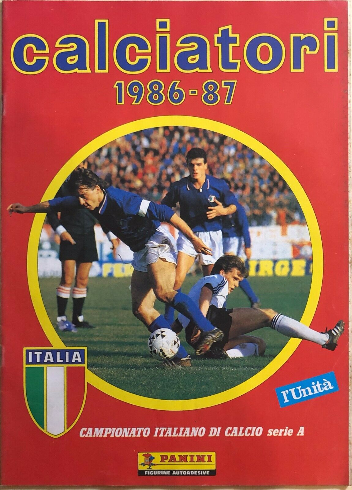 Ristampa album Calciatori Panini Serie A 1986-87
