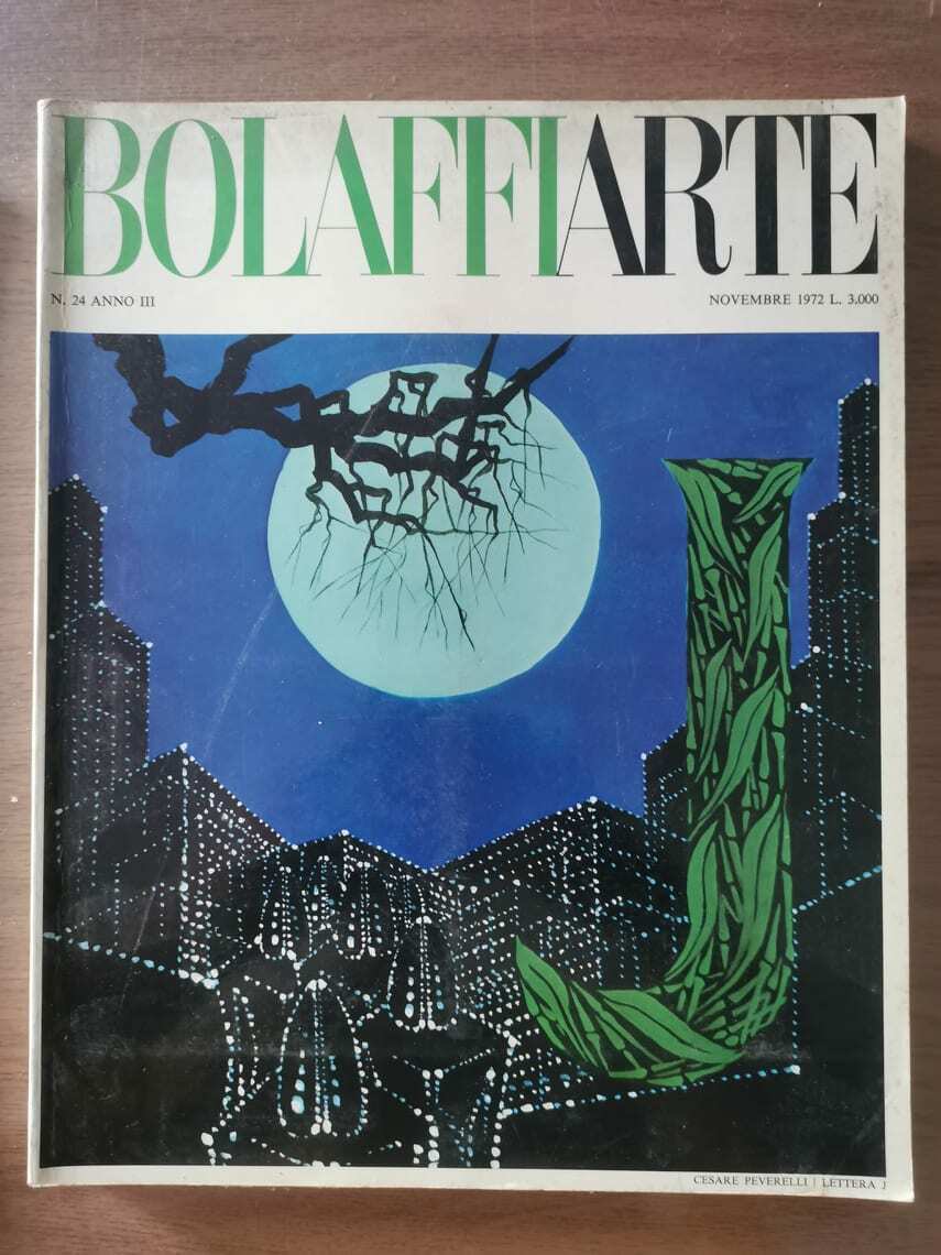 Rivista Bolaffi arte n.24 no litografia - Bolaffi & Mondadori editori - 1972 -AR