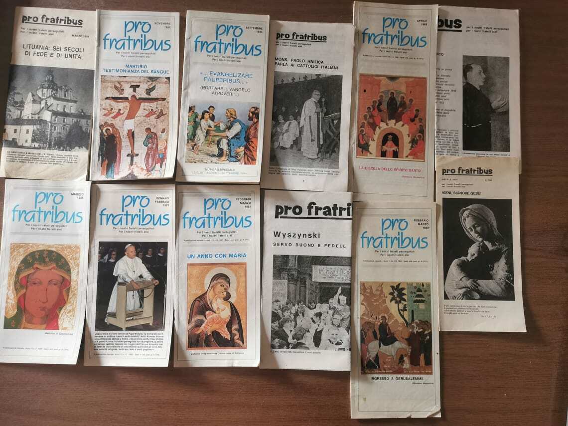 Rivista Pro Fratibus 11 volumi - AA. VV. - 1984 - AR