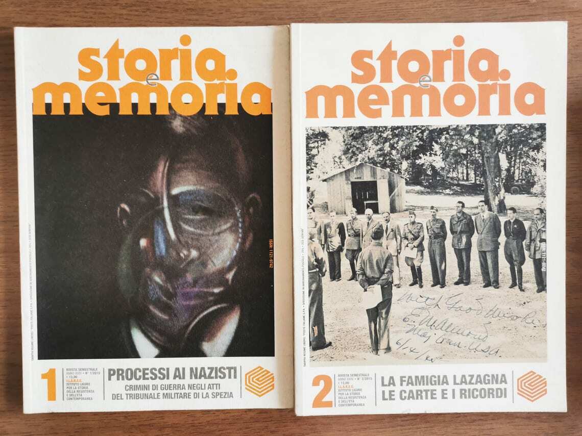 Rivista storia e memoria 2 volumi - AA. VV. - 2010 - AR