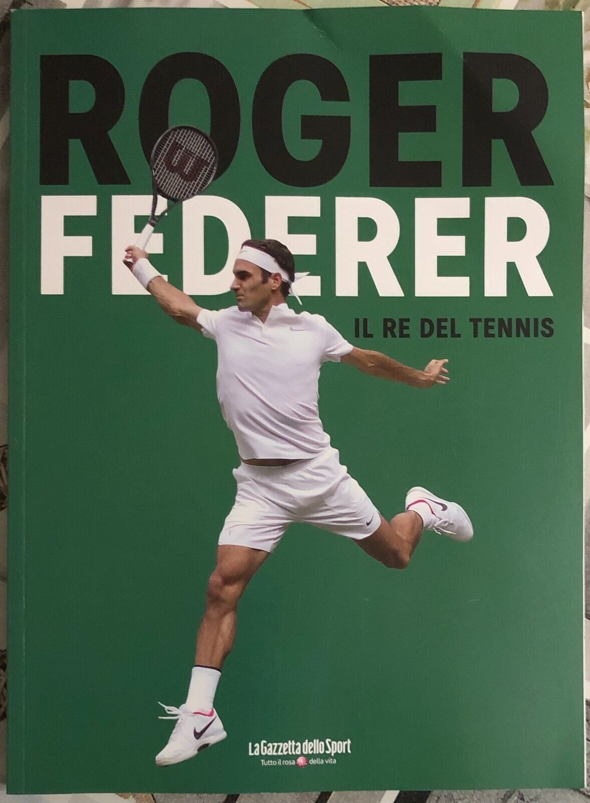 Roger Federer - Il re del Tennis n. 2 di Riccardo Crivelli, 2022, La Gazzetta