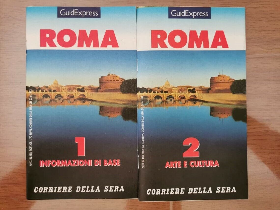 Roma 1 e 2 - AA. VV. - Corriere della Sera - 1992 - AR
