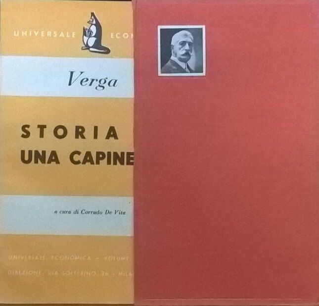 STORIA DI UNA CAPINERA - Giovanni Verga (Universale economica Volume 22 1949) Ca