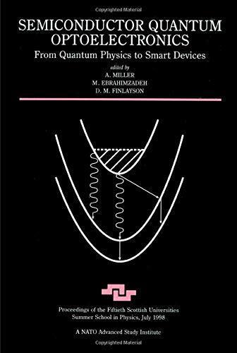 Semiconductor Quantum Optoelectronics - A. Miller - CRC Press, 1999