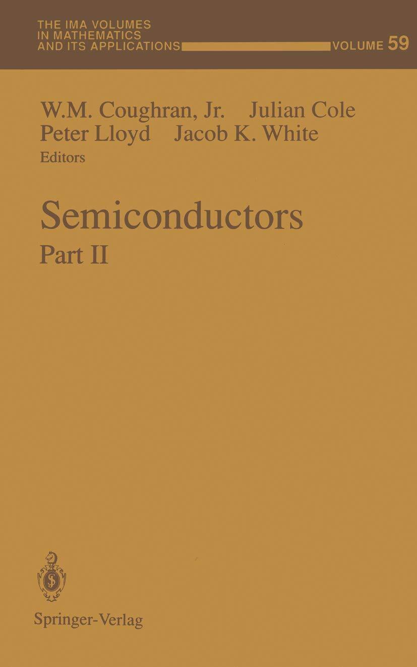 Semiconductors -  Jr. Coughran, W. M. - Springer, 2011