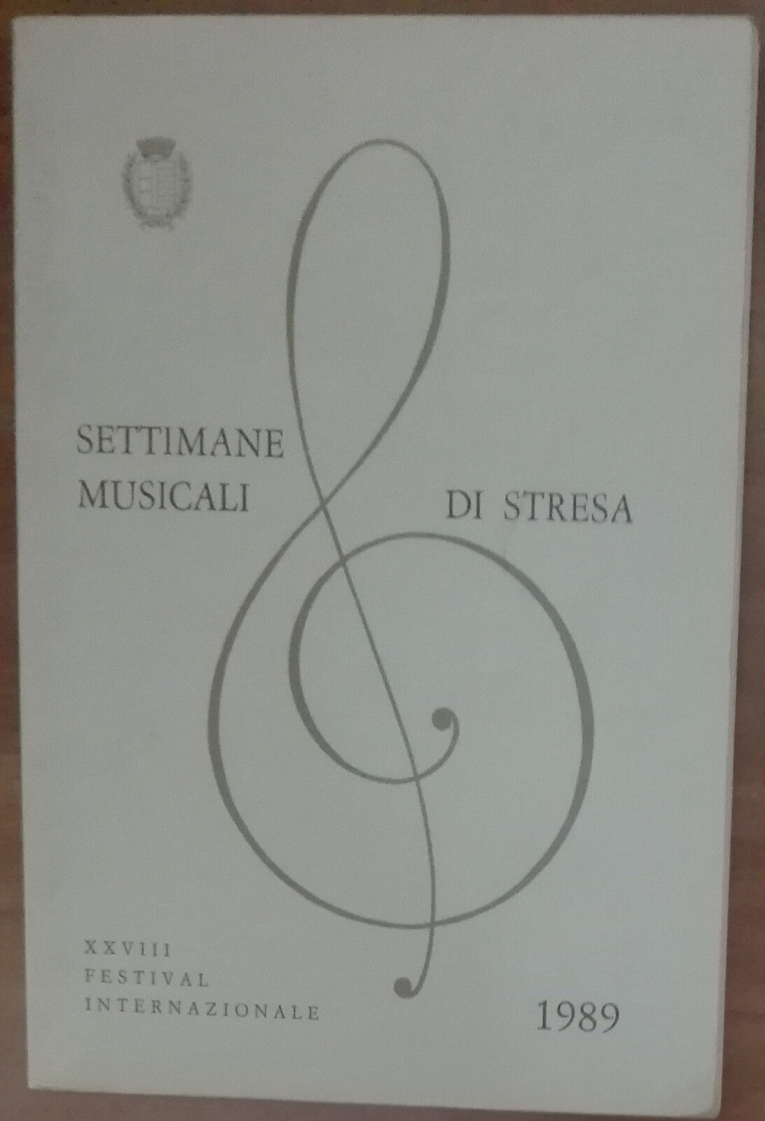 Settimane musicali di Stresa - AA.VV. - Branca,1989 - A