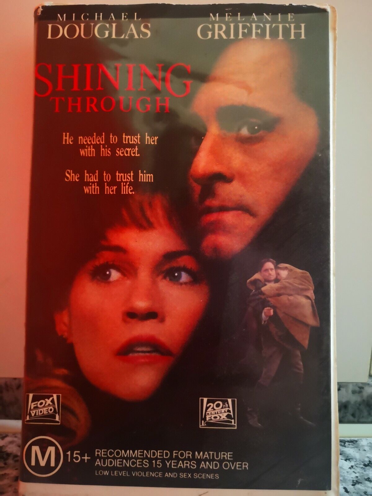 Shining Through VHS -1992 - Fox Video -F