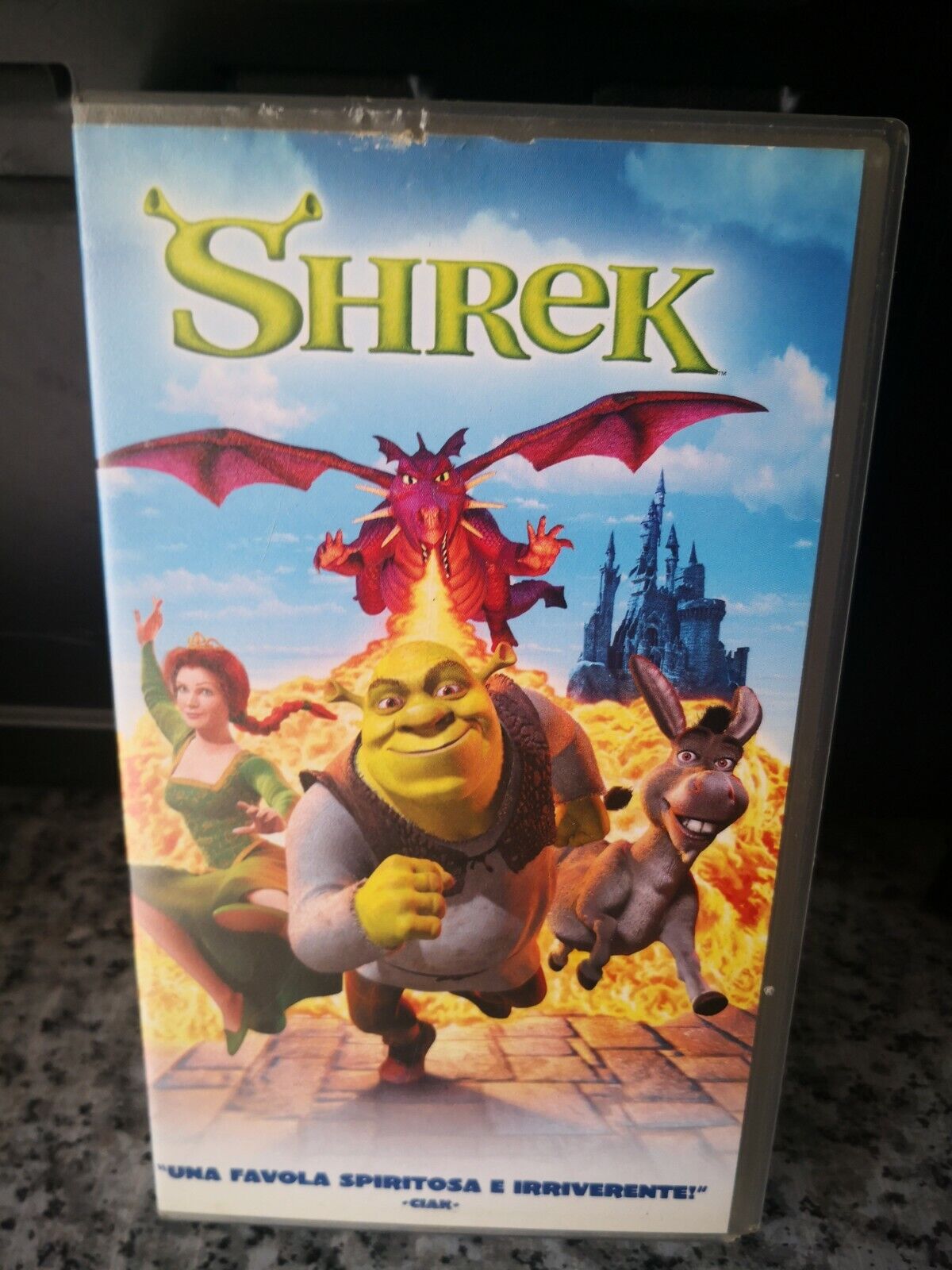 Shrek - vhs - 2001 - Univideo -F