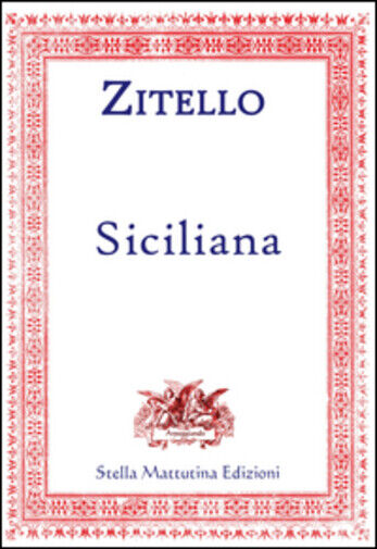 Siciliana. Versione per il Concorso suoni d'Arpa 2016 di Vincenzo Zitello,  2015