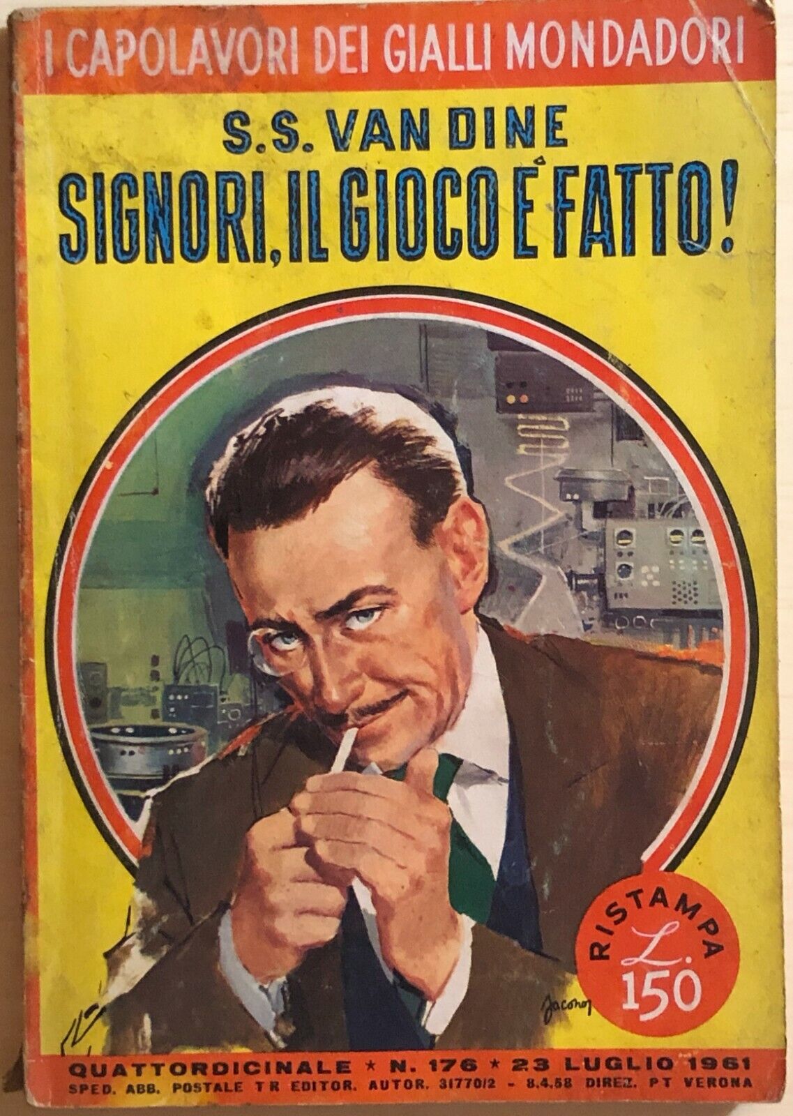 Signori, il gioco ? fatto di S.S. Van Dine, 1961, Mondadori