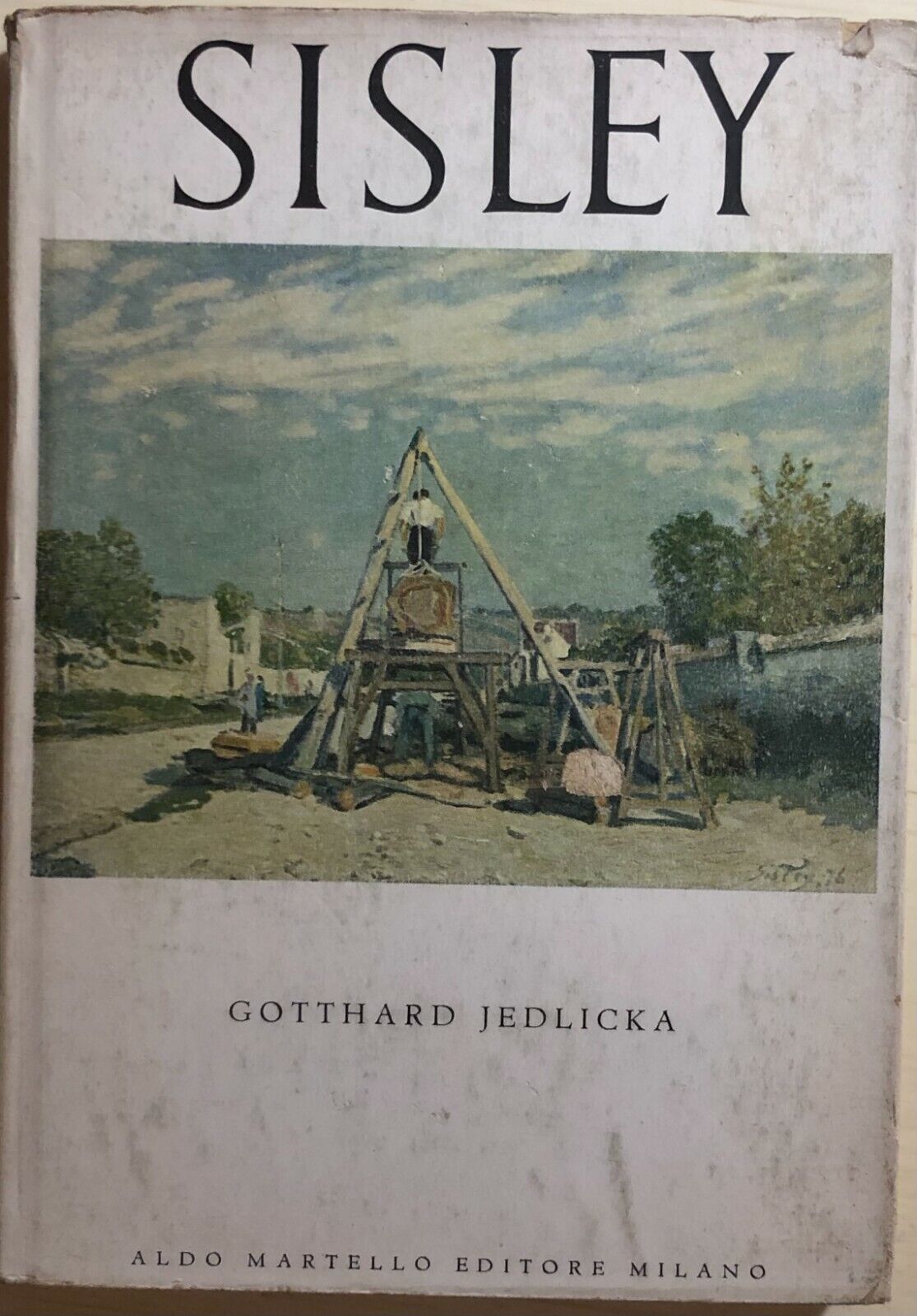 Sisley di Gotthard Jedlicka,  1949,  Aldo Martello Editore