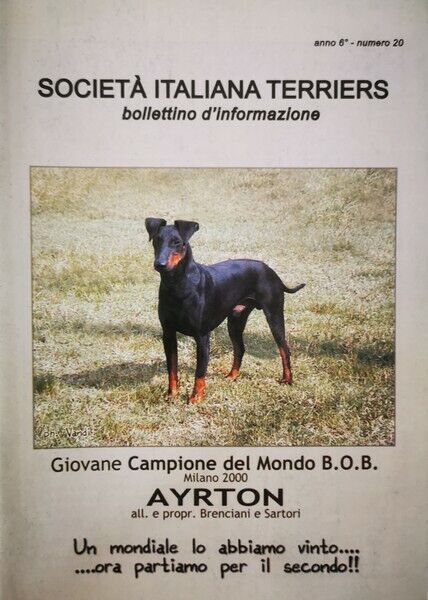 Societ? italiana Terriers - bollettino d'informazione anno 60 numero 20 - ER