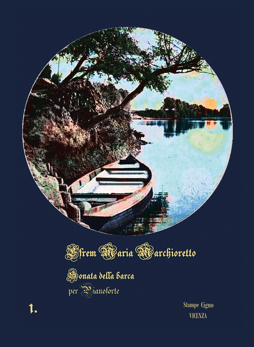 Sonata della Barca per pianoforte di Efrem Maria Marchioretto,  2021,  Youcanpri