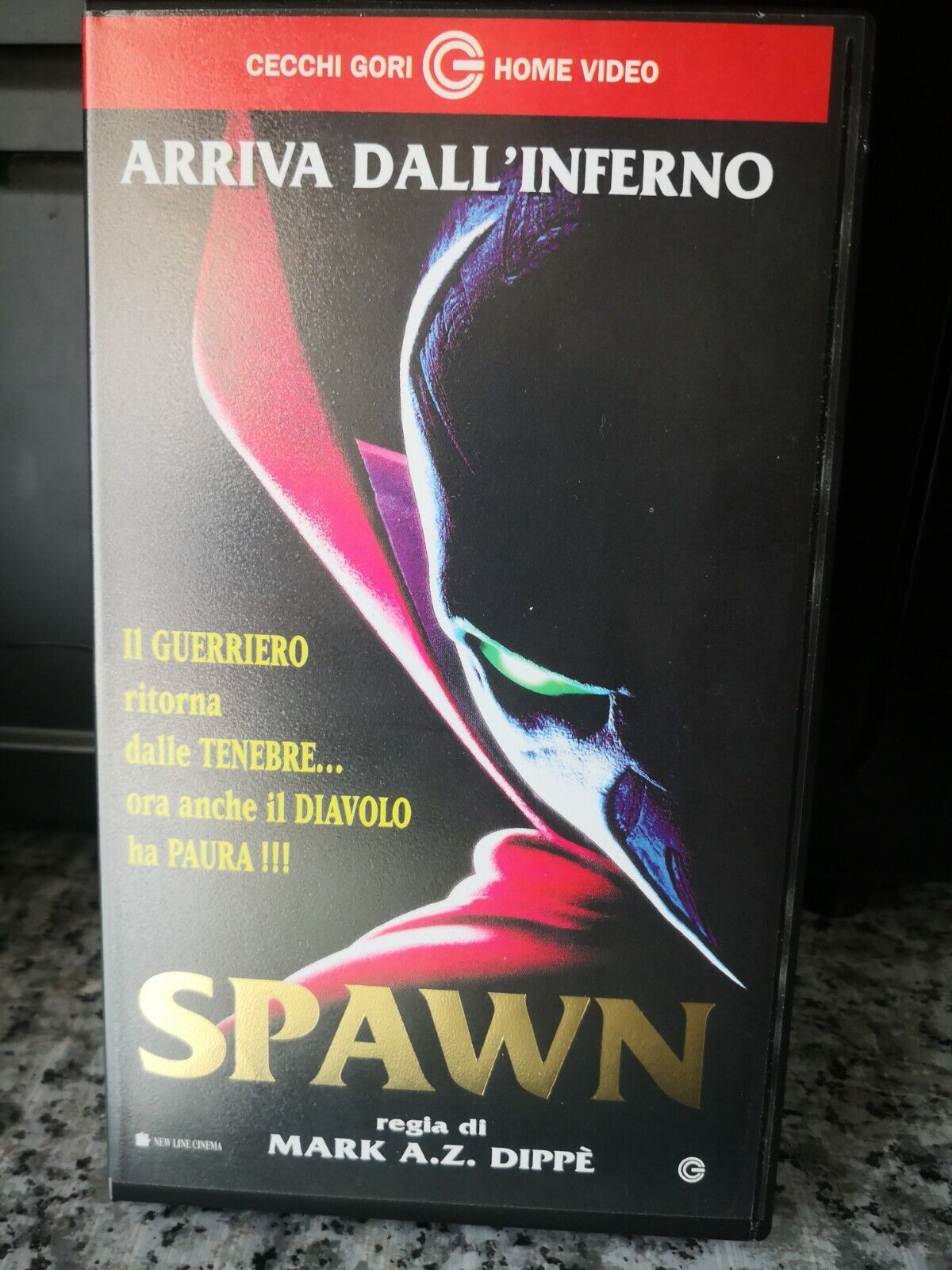 Spawn - vhs -1998 - Cecchi Gori Home Video - F