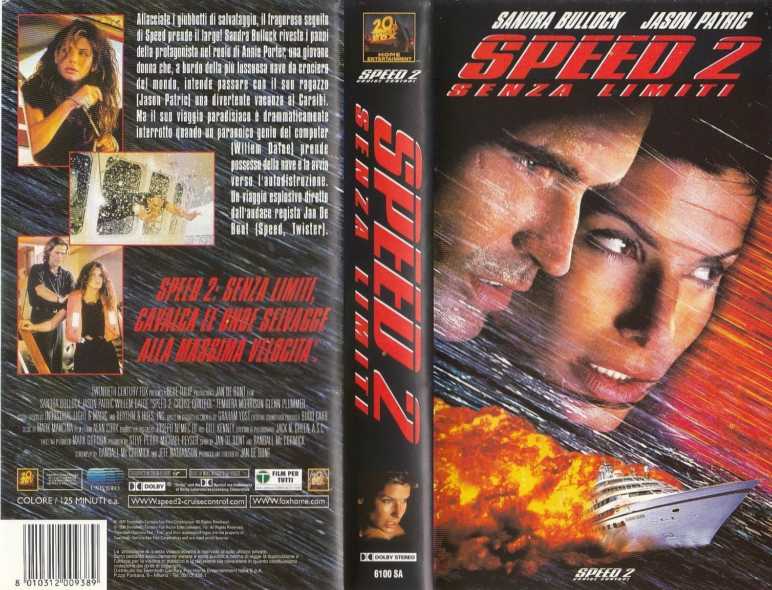 Speed 2. Senza limiti - 1997 - VHS - Century Fox -F