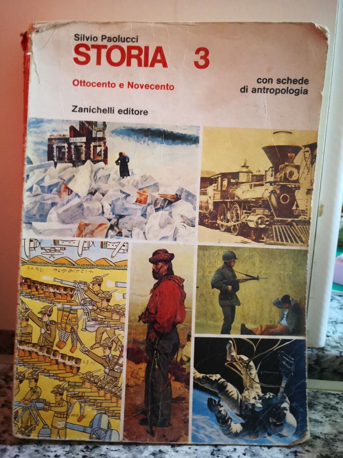  Storia 3 Ottocento e Novecento  di S. Paolucci,  1976,  Zanichelli - F