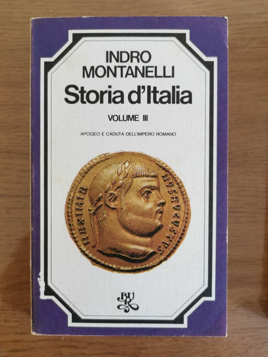 Storia d'Italia Vol. III - I. Montanelli - BUR - 1974 - AR