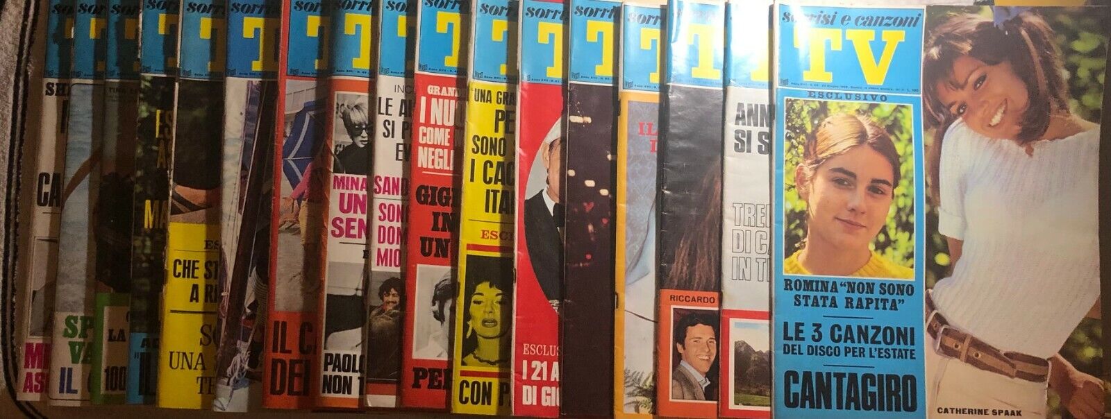 TV sorrisi e canzoni 17 numeri di Aa.vv.,  1968,  S.p.a. Campi & C. Editore Roma