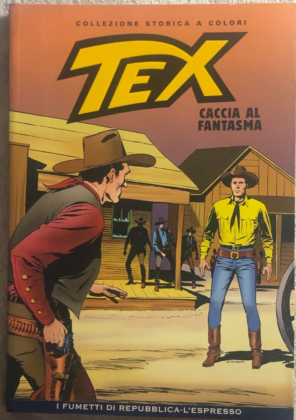 Tex 19 - Caccia al fantasma di Gianluigi Bonelli,  2008,  Sergio Bonelli