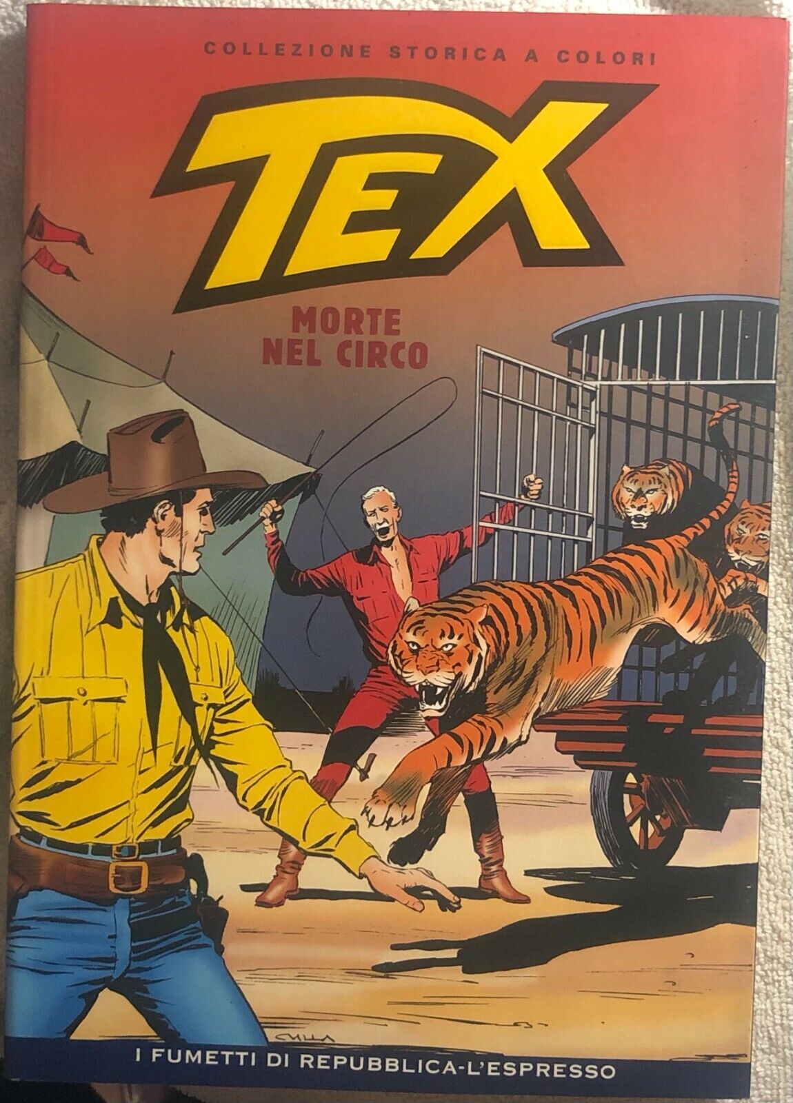 Tex 32 - Morte nel circo di Gianluigi Bonelli,  2008,  Sergio Bonelli