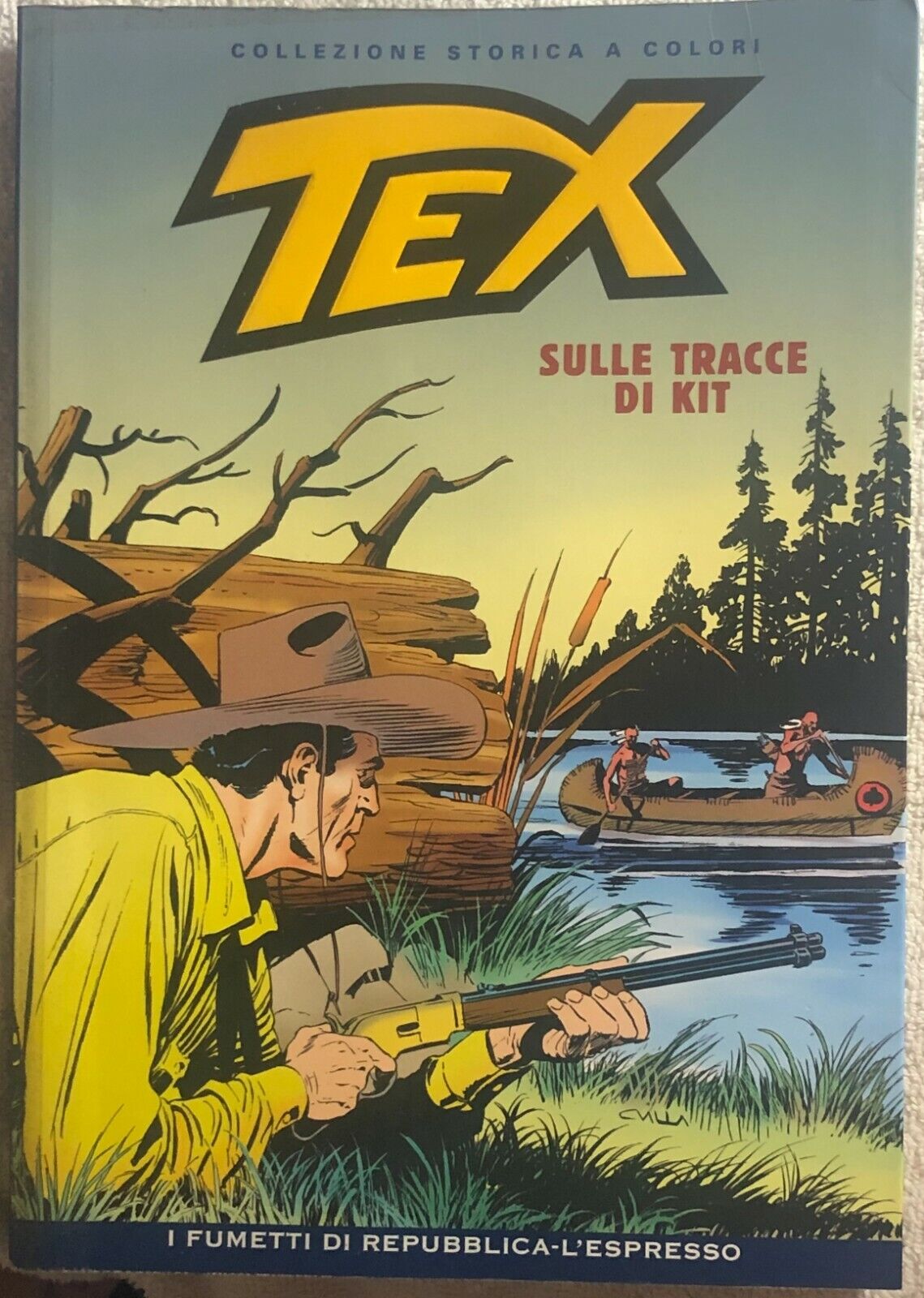 Tex 55 - Sulle tracce di Kit di Gianluigi Bonelli,  2008,  Sergio Bonelli