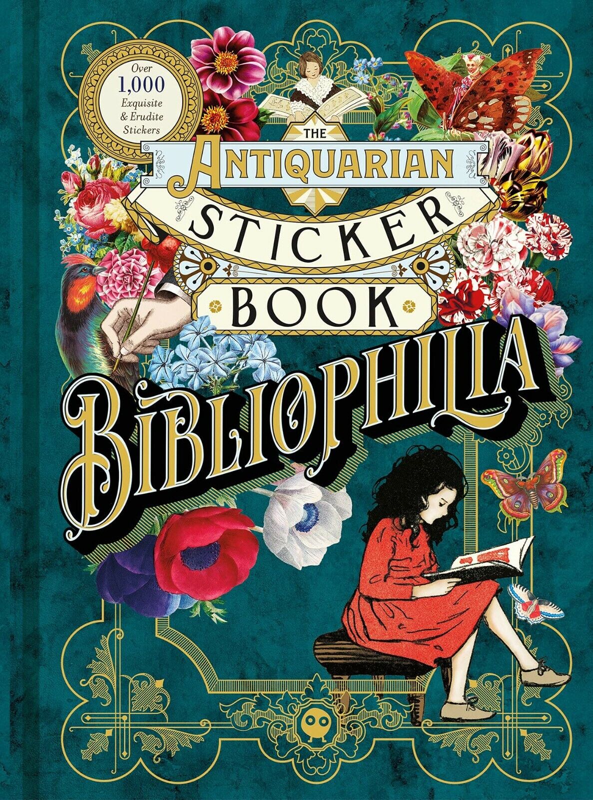 The Antiquarian Sticker Book: Bibliophilia di Odd Dot,  2021,  Odd Dot; Illust