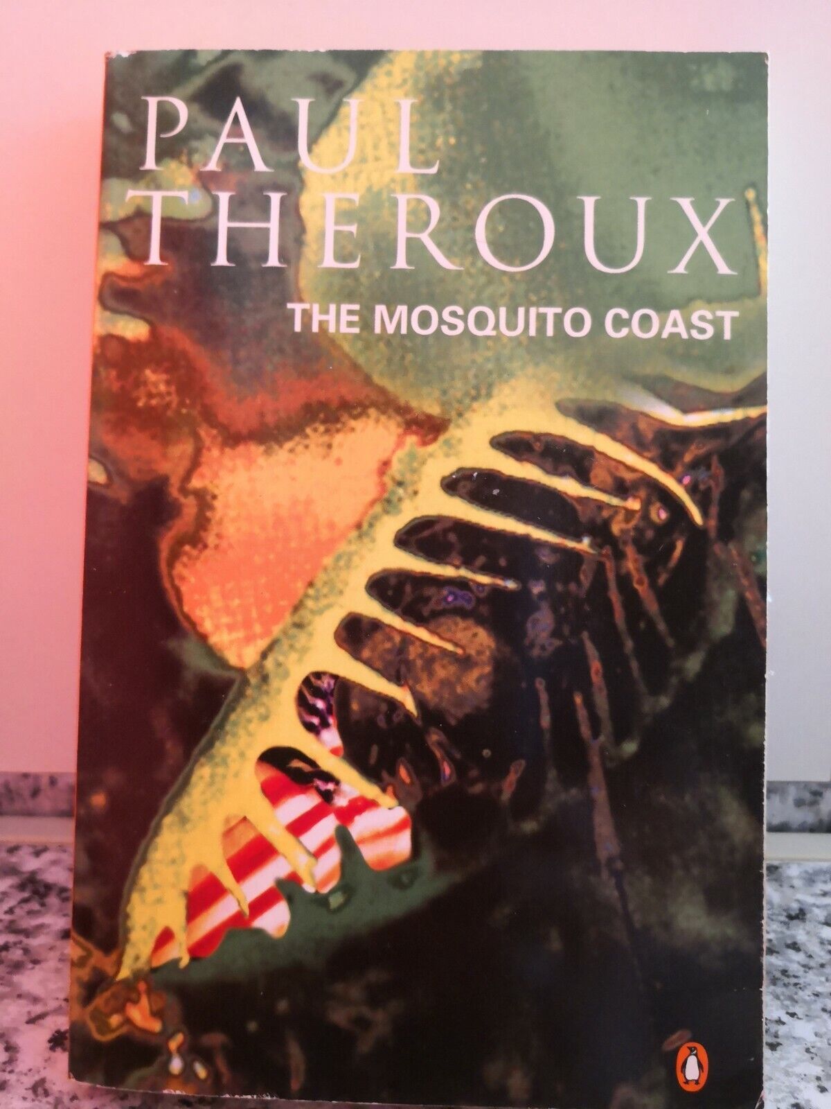   The Mosquito Coast  di Paul Theroux,  1982,  Penguin Books -f